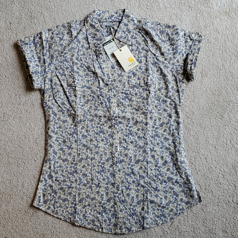 Carhartt Women's Button-up Print Shirt